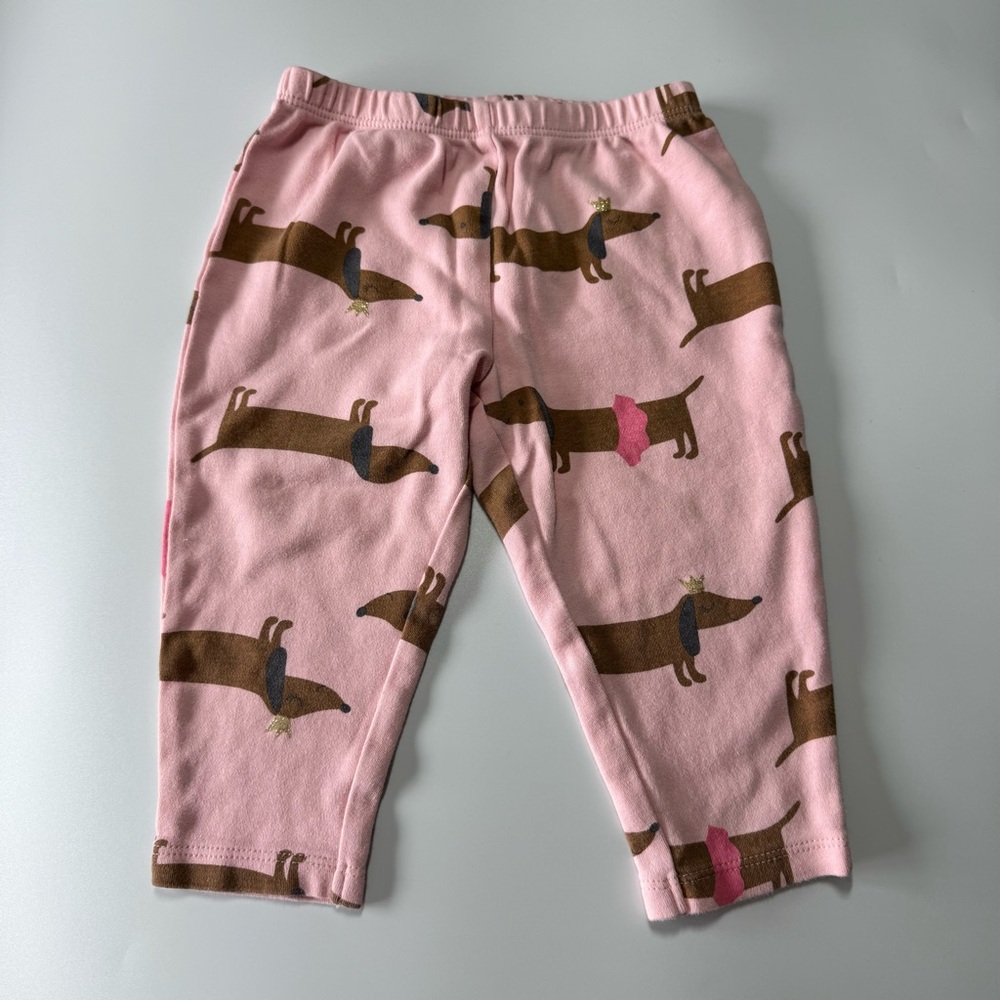 Bundle of Baby Girl Pants Size 12-18 Months Pink Baby Gap Old Navy Ruffle Floral - Picture 13 of 15